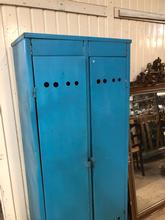 Industrial style Industrial blue locker in Iron