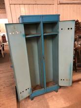 Industrial style Industrial blue locker in Iron