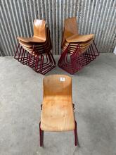 Industrial style Chairs in Wood and iron