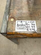 Industrial style High and low tables  in wood, europa