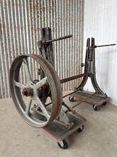 Industrial style Table  in iron, Europe 20th Century