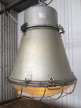 Lamp Industrieel stijl in Ijzer en glas,
