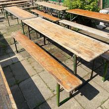 Industriële tafels Industrieel stijl in hout en ijzer,