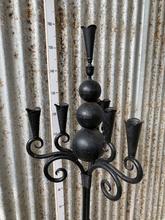 Industrial style Iron candle stand in iron