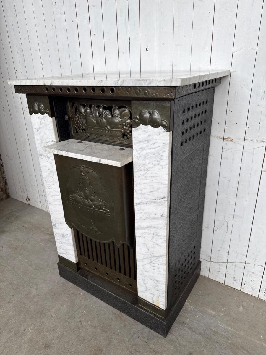 Kachel ombouw jugendstil 