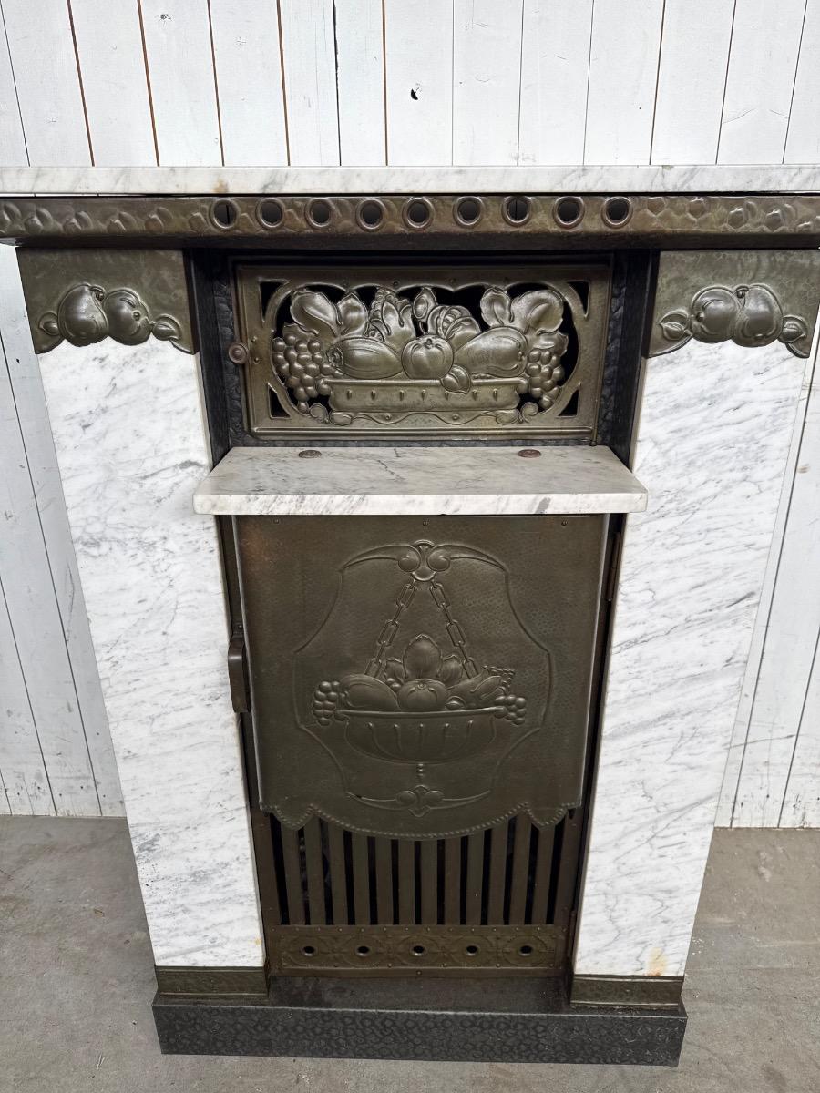 Kachel ombouw jugendstil 