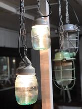 Lampen Brocante stijl in Porselein & glas, Europa 20e eeuws