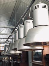 Industriële hanglampen Industrieel stijl in ijzer, Europa 20e eeuws
