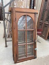Antique style Window Frame in wood and glass, Europe 20th Century
