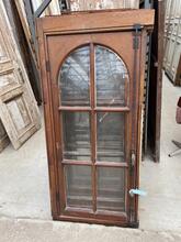 Antique style Window Frame in wood and glass, Europe 20th Century
