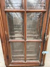 Antique style Window Frame in wood and glass, Europe 20th Century