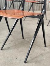 Design Marko style Chairs in wood and iron, Europe 1960