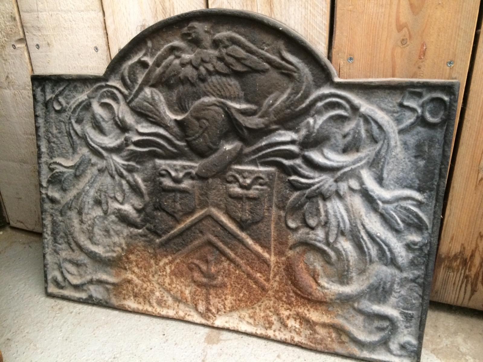 Old building material Fireplace