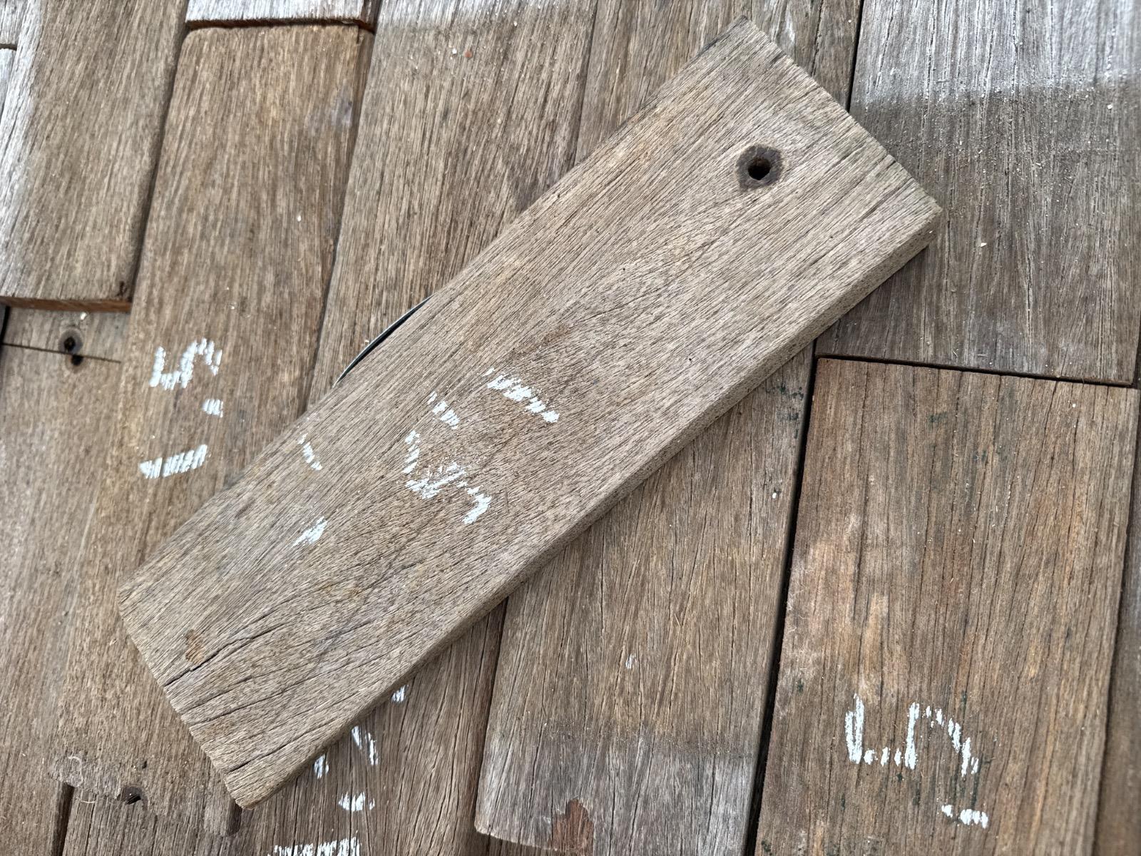 Old hardwood wood
