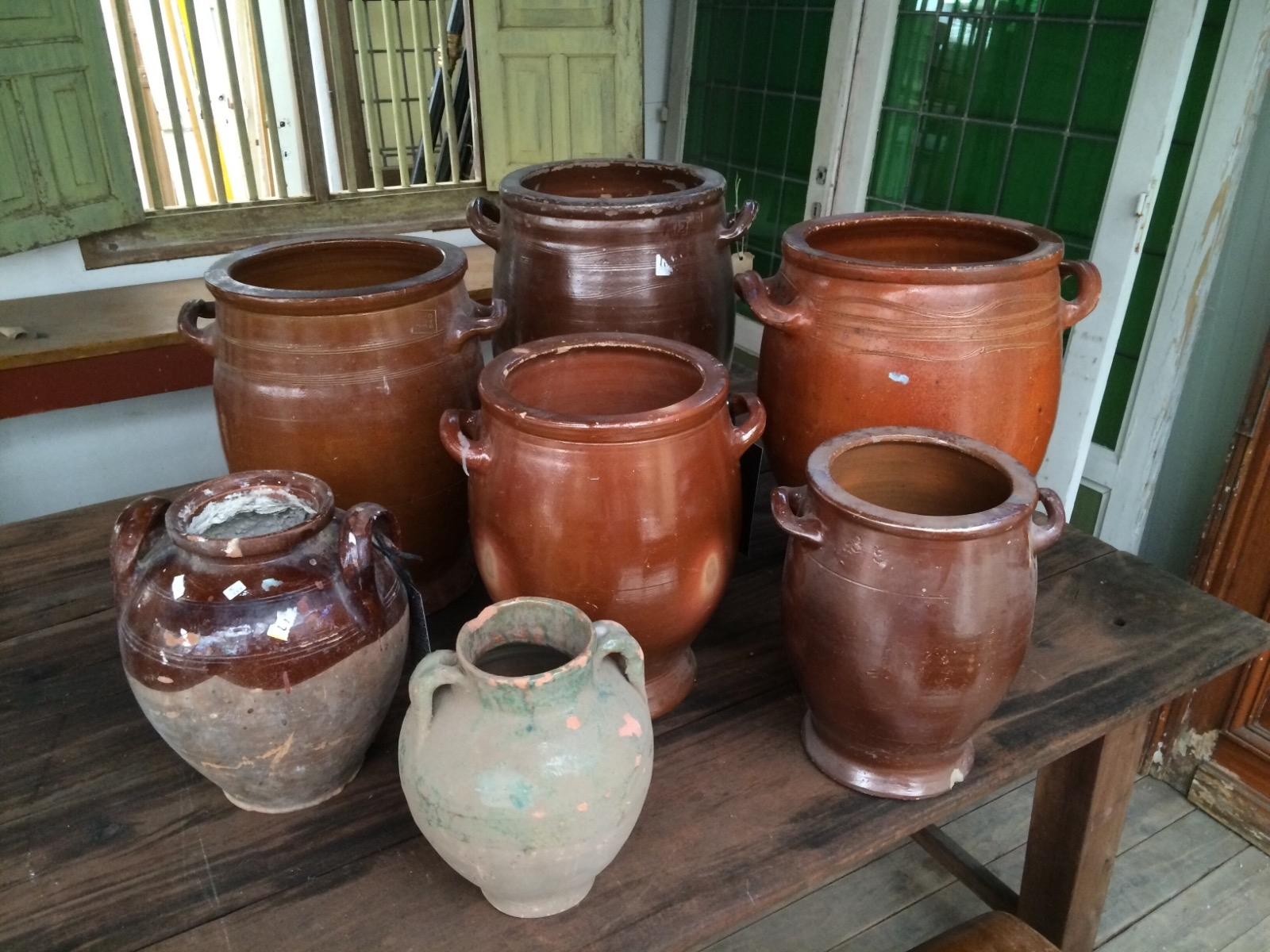 Old pots antique