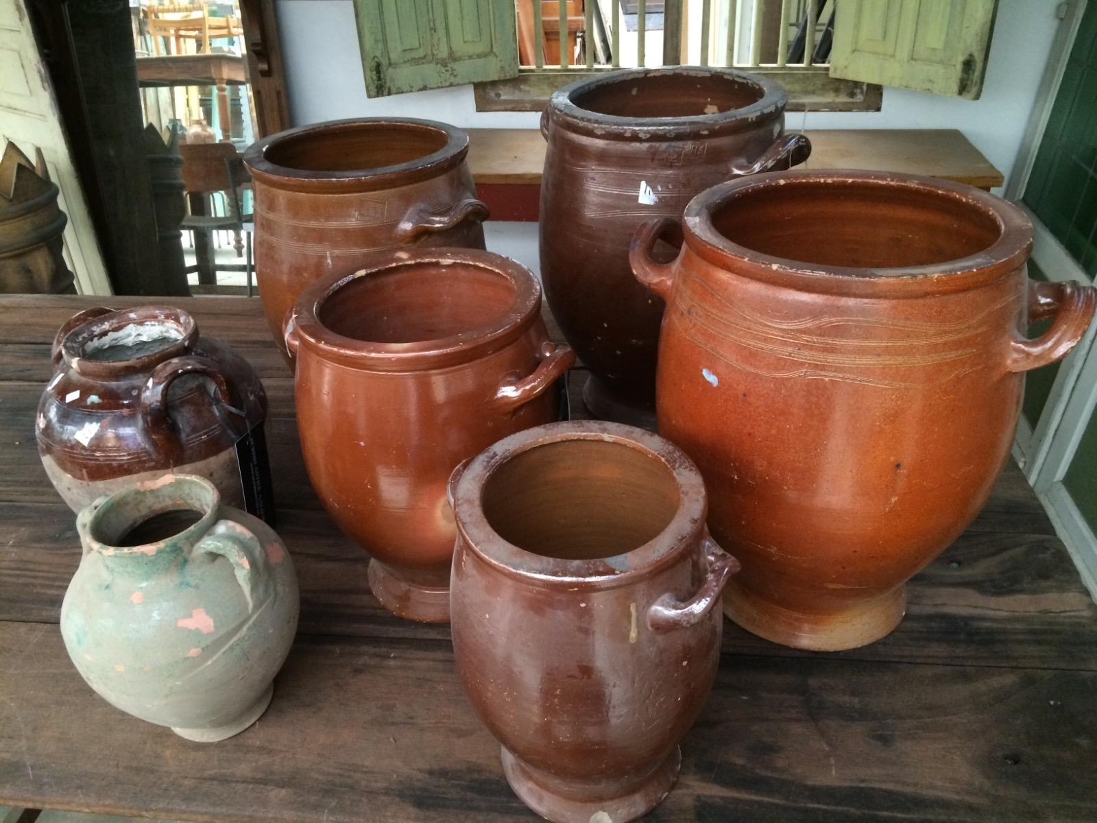 Old pots antique