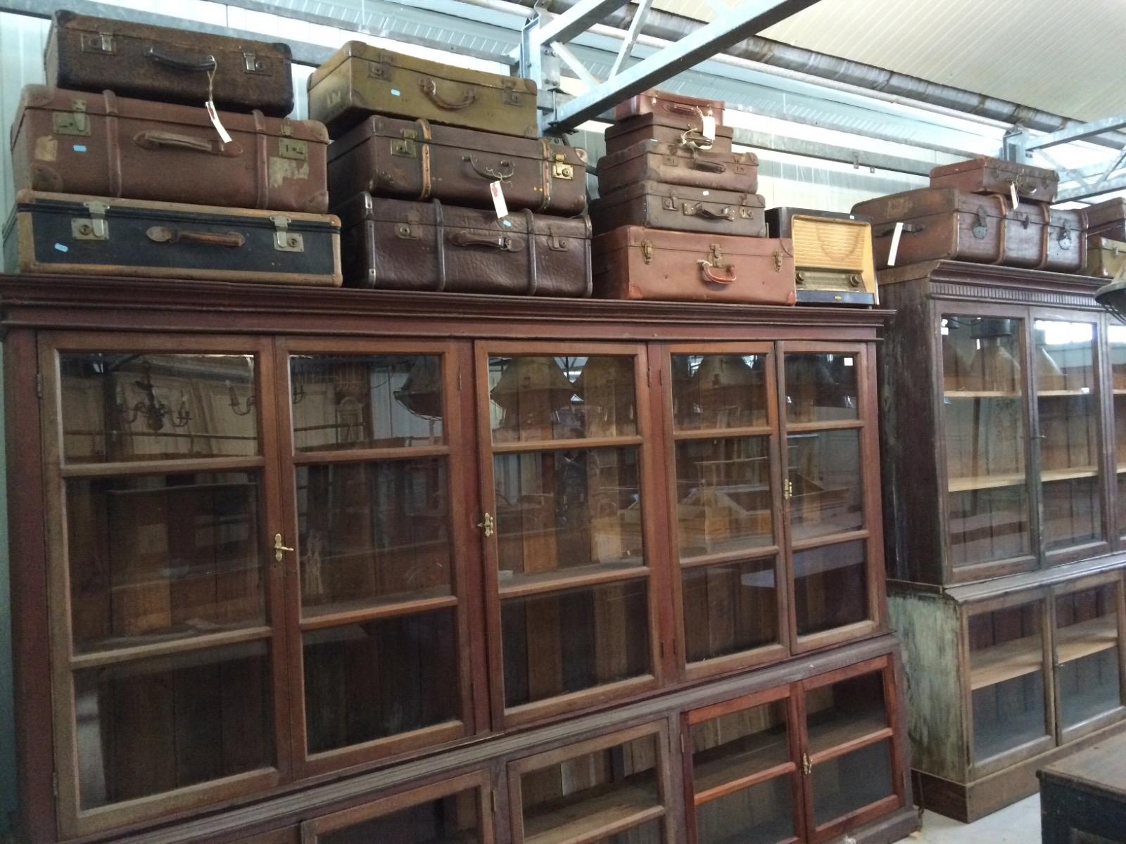 Old suitcase Antique trunk