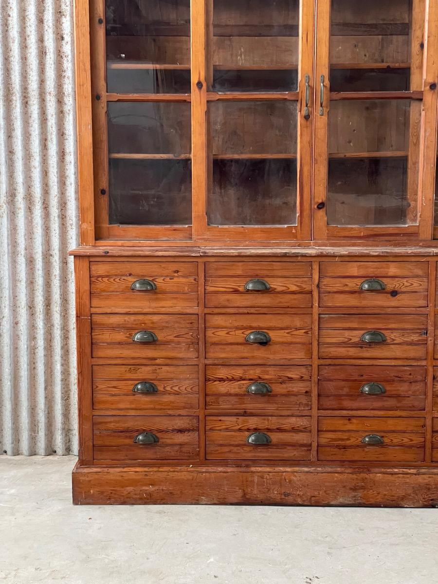 Pharmacy cabinet Shop cabinet antique, France 19th century
