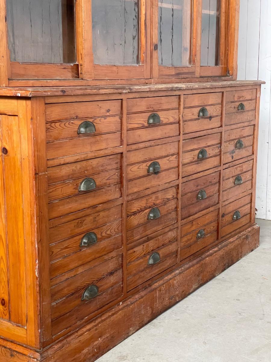 Pharmacy cabinet Shop cabinet antique, France 19th century