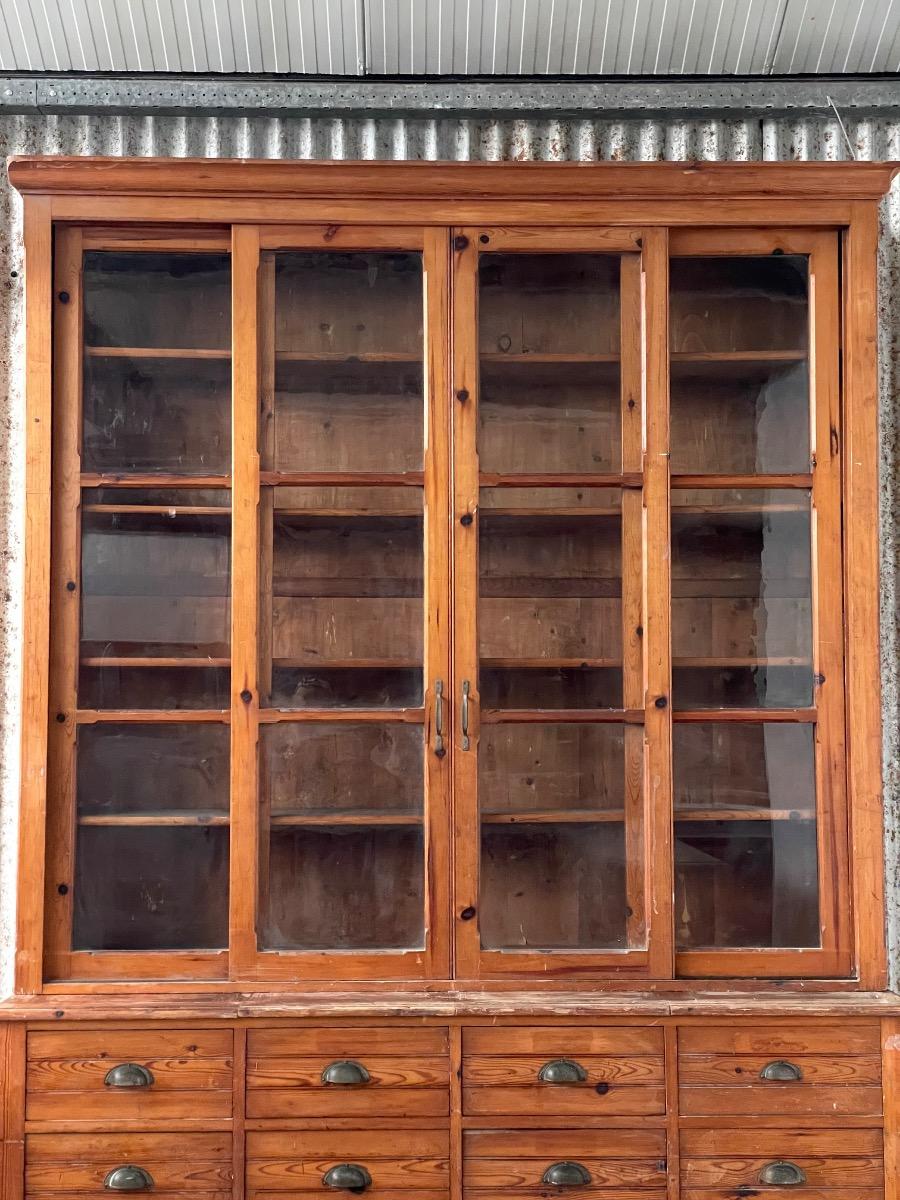 Pharmacy cabinet Shop cabinet antique, France 19th century
