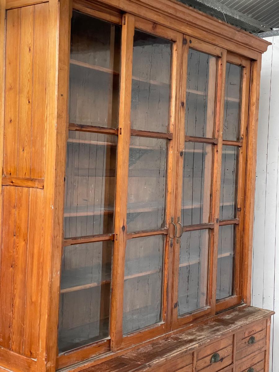 Pharmacy cabinet Shop cabinet antique, France 19th century