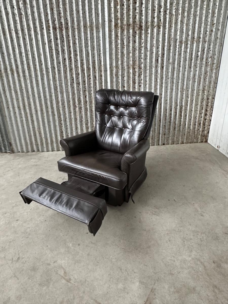 Rocking chair leather 