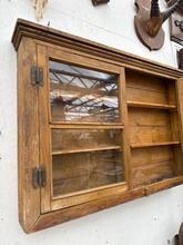 Showcase style Cabinet in Wood and glass, Europe 20th century