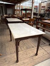Table with marble top