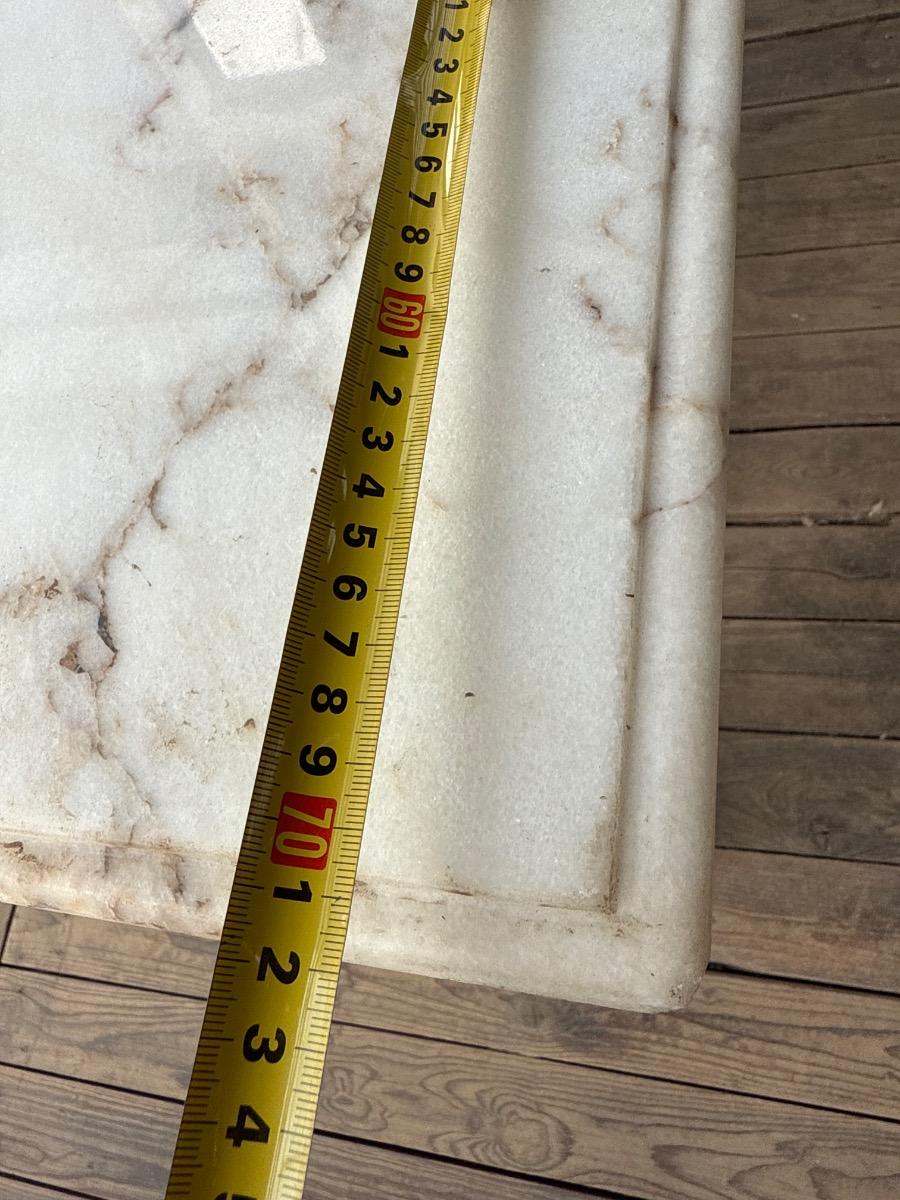 Table with marble top