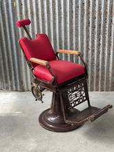 Vintage style Vintage barber chairs in iron