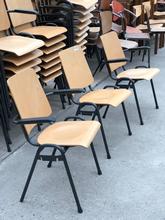 Vintage style Chairs in Wood and iron, European 20th century