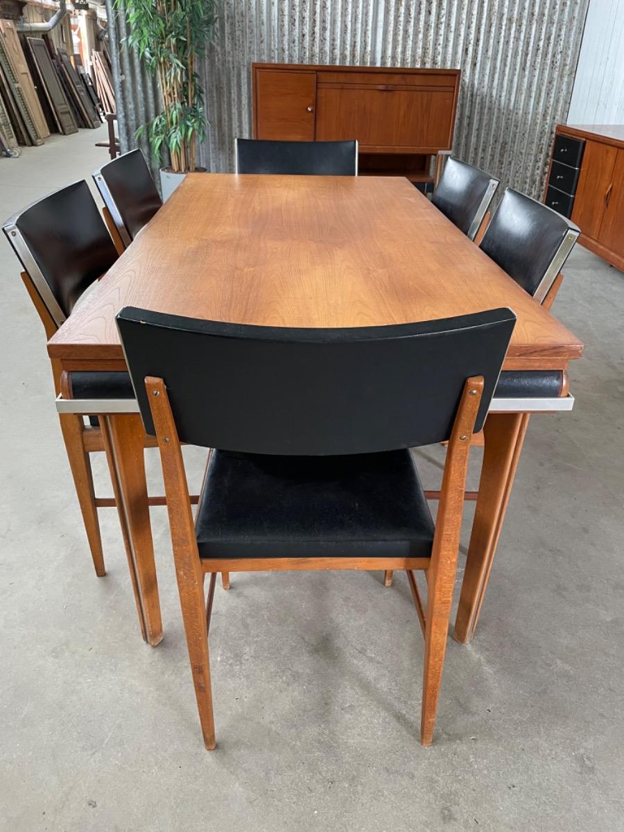 Vintage dining room 1960s design 