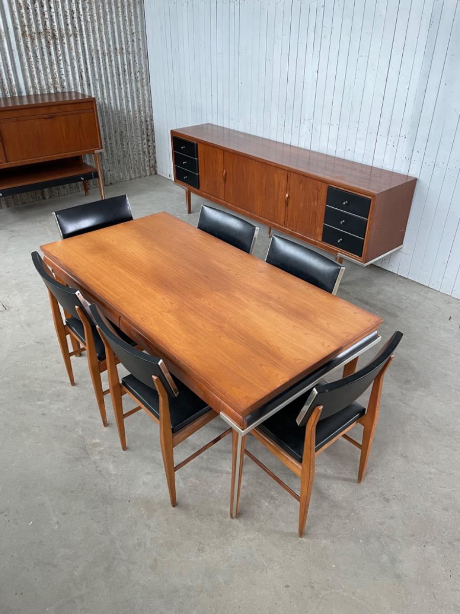 Vintage dining room 1960s design 