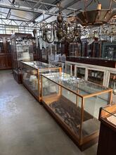Vintage  glass counter