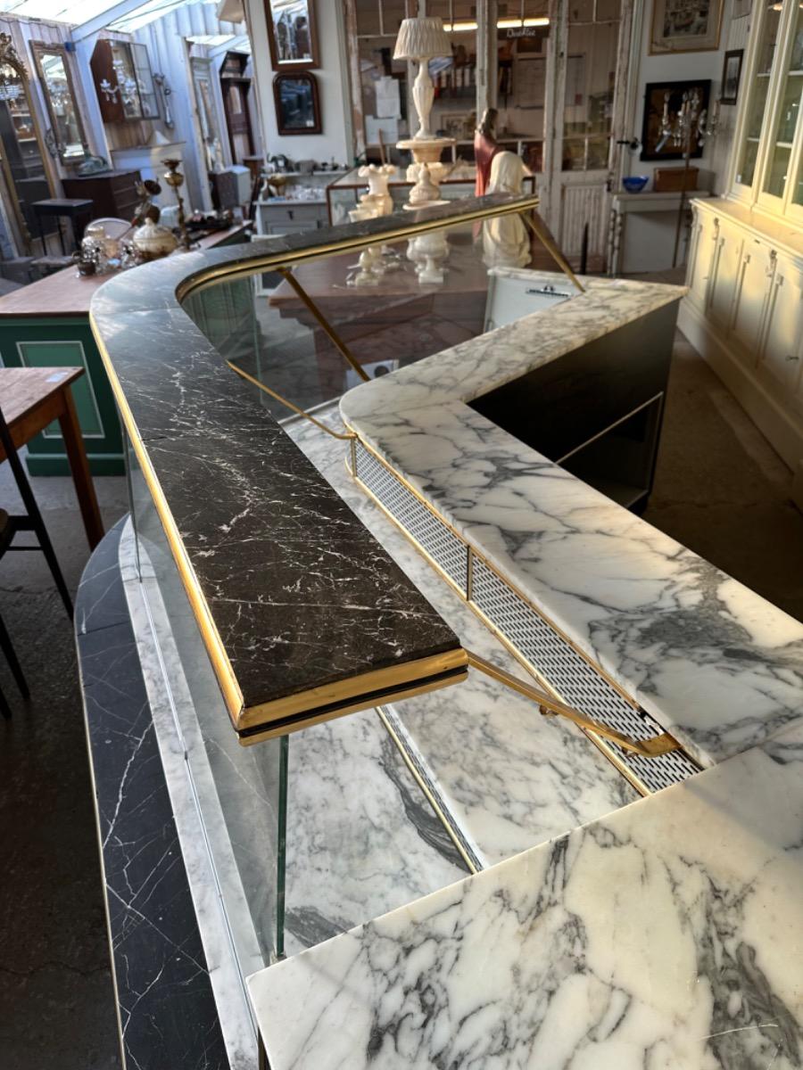 Vintage Glass counter shopfitting