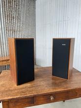 Vintage style Vintage stereo boxes in wood and iron