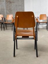 Stoelen Vintage stijl in hout, holland Mid century