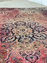 Vintage handgeknoopt tapijt groot  Vintage