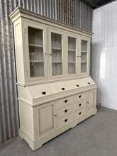 Winkelkast Vintage  stijl in hout en glas, Europa  20e eeuws