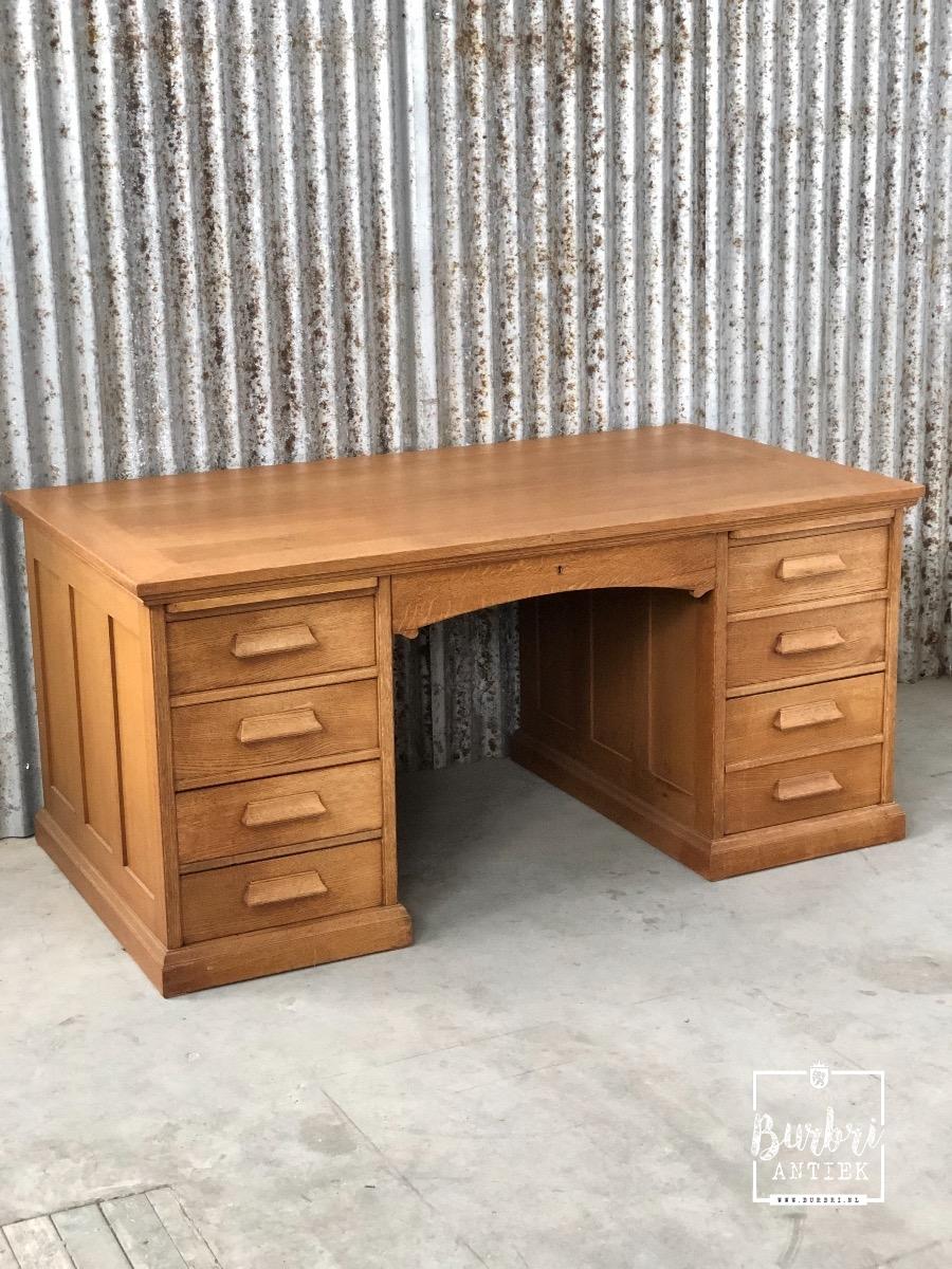 Welp Antique old oak desk - Bureau's & Secretaires - Antieke meubels QO-77