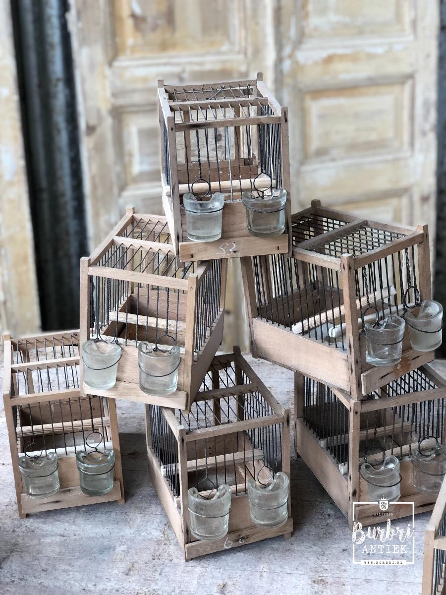 terugvallen Religieus beneden Old bird cages - Thuis decoratie - Diverse decoratie - Burbri