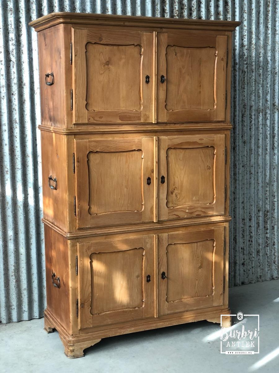 Kwade trouw lof Getalenteerd Antique chest on chest - Commode & Ladekast - Antieke meubels - Burbri