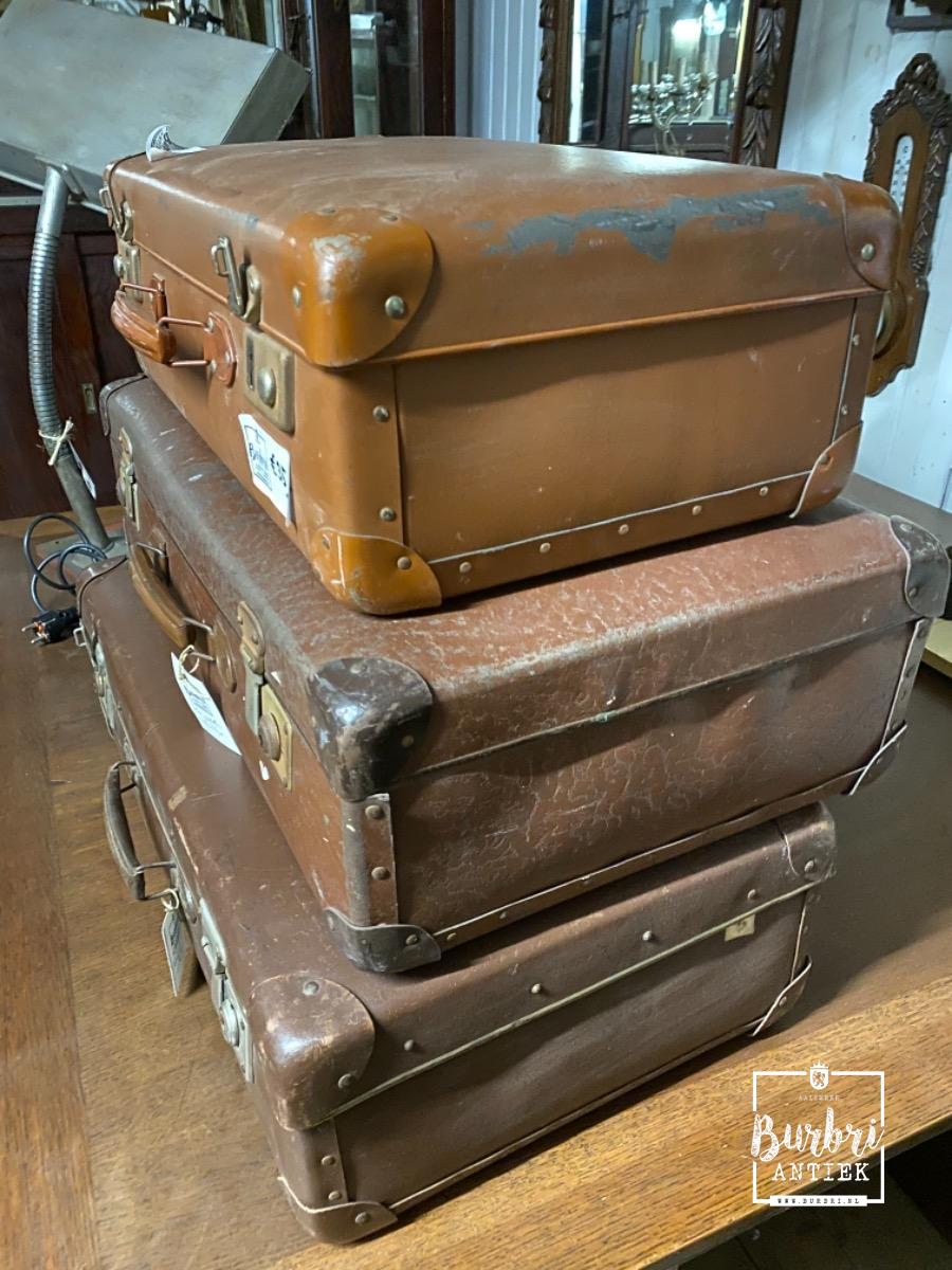knop Mauve grijs Antique suitcases - Koffers en kisten - Antieke meubels - Burbri