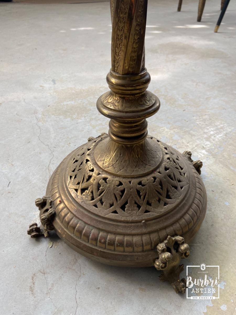 Frons wenkbrauw markt Antique lamp - Antieke verlichting - Burbri