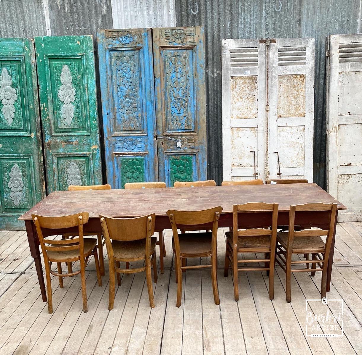 Auroch jeans een andere Antique table - Tafel & Stoelen - Antieke meubels - Burbri