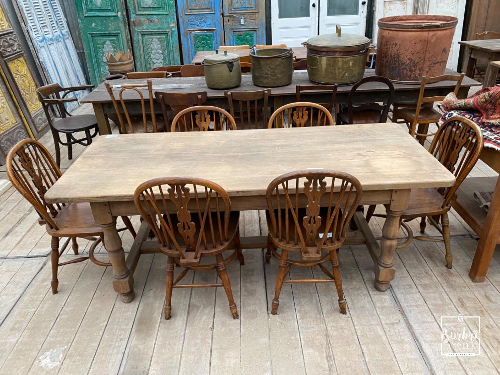 Auroch jeans een andere Antique table - Tafel & Stoelen - Antieke meubels - Burbri