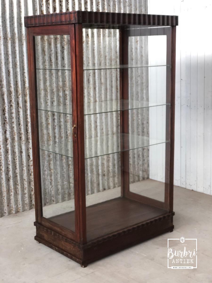 Antique Showcase Antieke Vitrinekasten Winkelinrichtingen Burbri