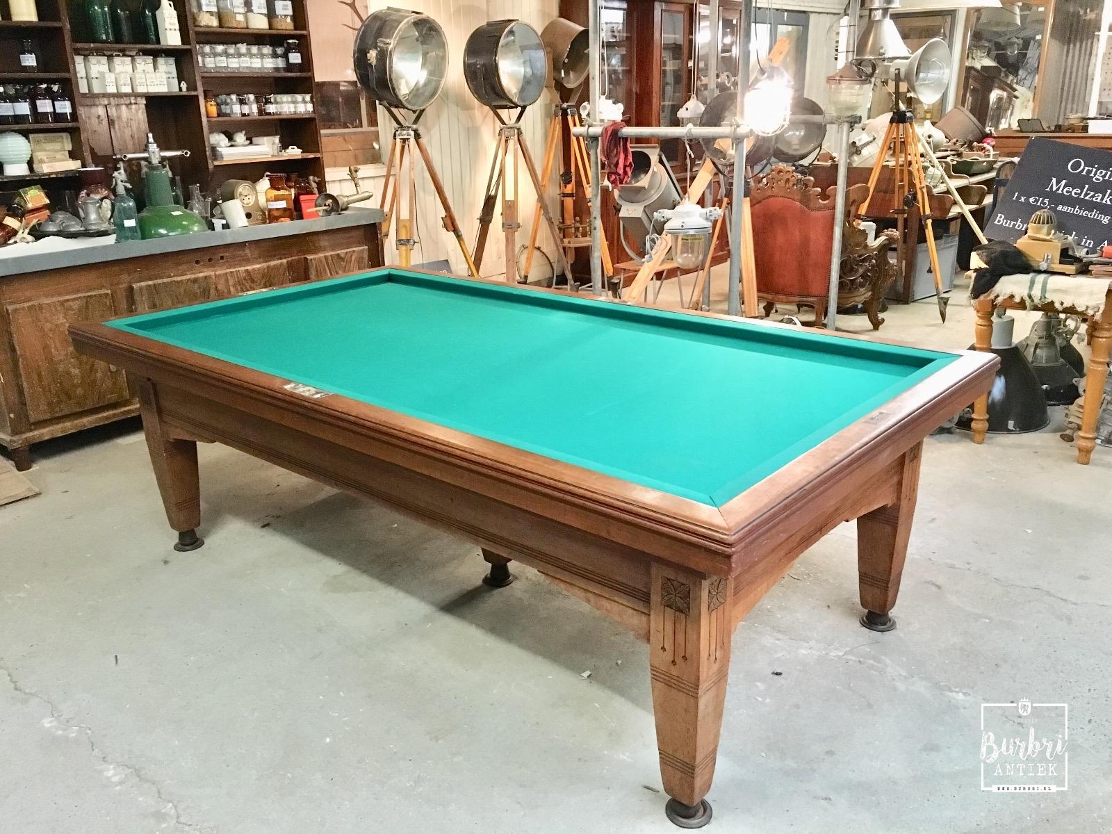 Onderhandelen middelen discretie Billiards - Tafel & Stoelen - Antieke meubels - Burbri