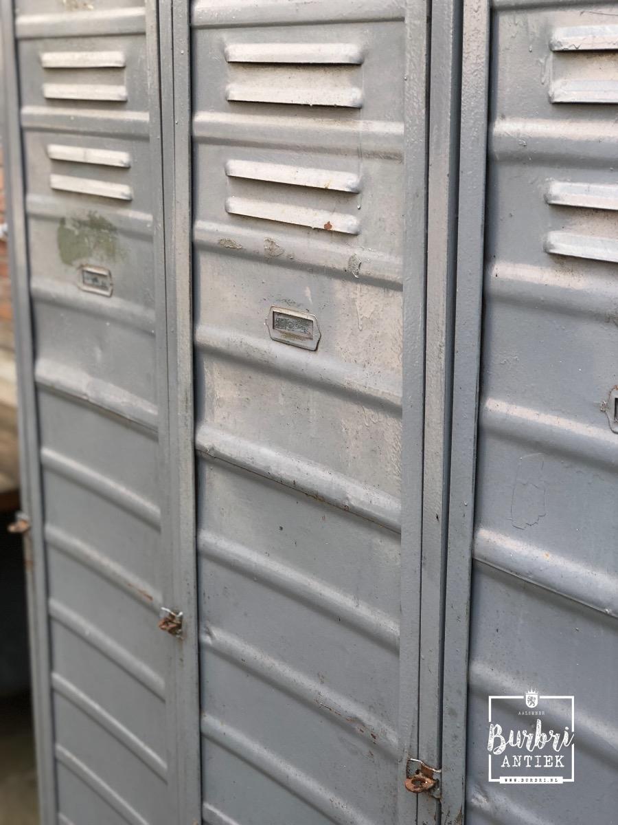 Ruwe slaap patroon reflecteren Industrial Locker vintage cabinet retro furniture - Diverse meubels -  Industrieel - Burbri