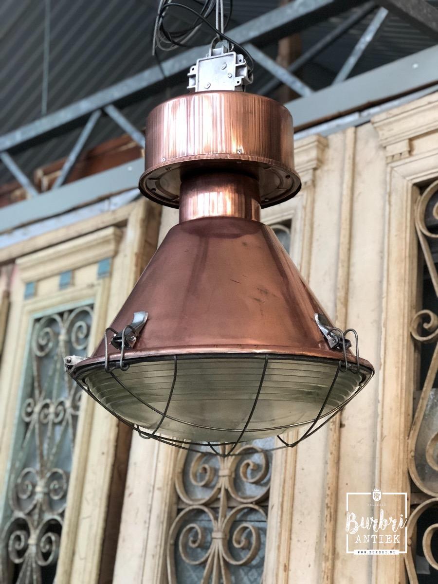 Copper pendant lamp industrial - Burbri